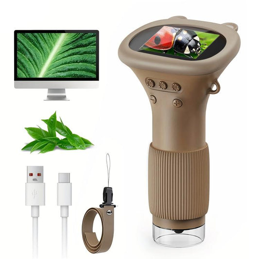2 inch Screen Handheld Children Optical Microscope