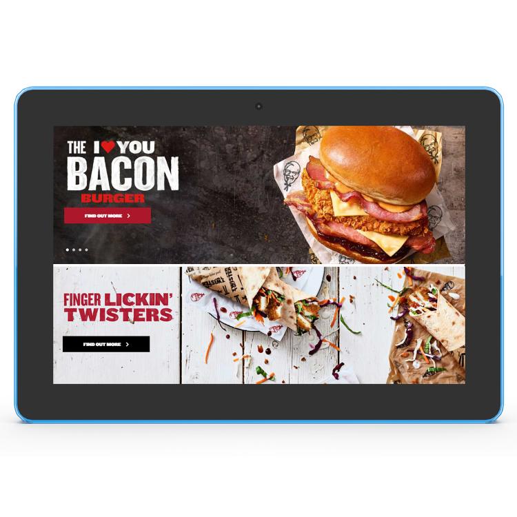WA1058T 10.1 inch IPS HD Touch Screen Digital Signage, 2GB+16GB, Android 11 RK3568 Quad Core, US Plug, EU Plug, UK Plug