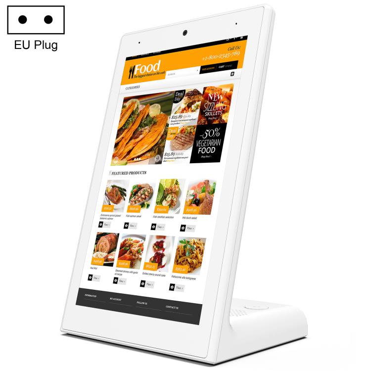 WL8019T 8 inch Vertical Screen HD Touch Screen Digital Signage, 4GB+64GB, Android 14 RK3576S Quad Core, US Plug, EU Plug, UK Plug