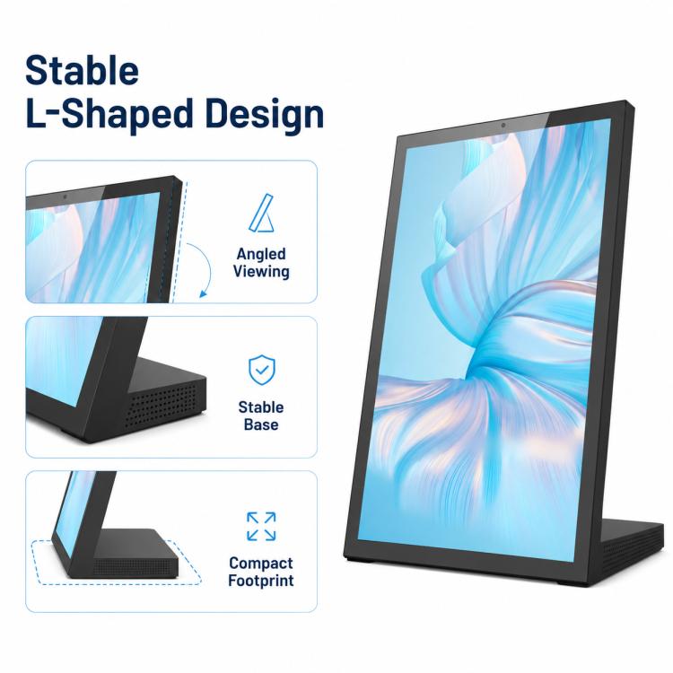 WL1539T 15.6 inch Android OS Commercial Smart Touch Digital Signage, EU Plug, UK Plug, US Plug