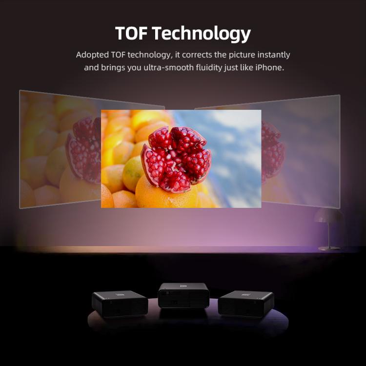 AUN U001 Pro 1080P 2050ANSI For Google TV Android 14 OS Smart Projector, EU Plug, US Plug, UK Plug, AU Plug