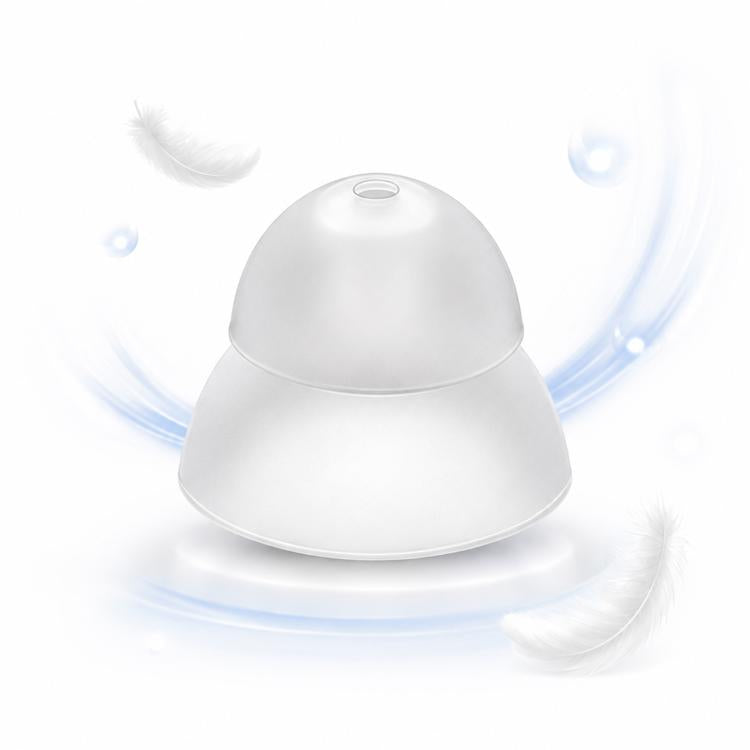 XDcase 6 Pairs Double Layer RIC and Open-Fit Power Domes Kit, L/M/S Size, For ReSound Hearing Aid