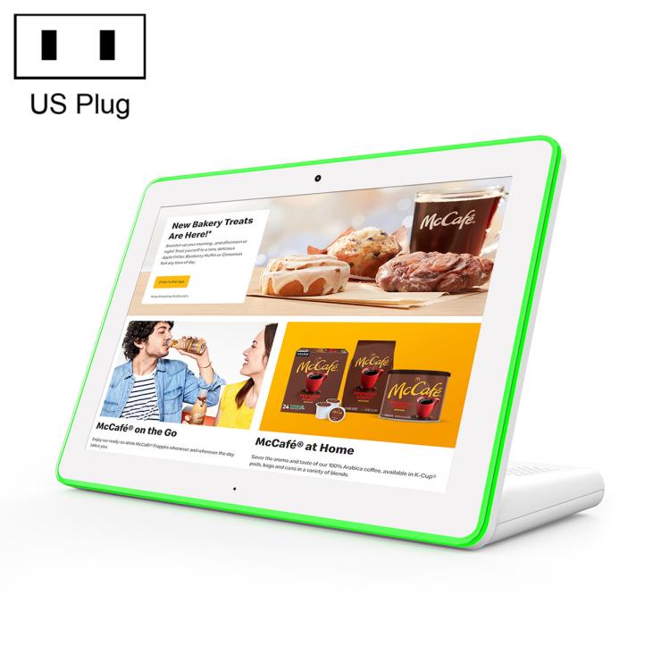 WL1089T 10.1 inch IPS HD Touch Screen Digital Signage, 4GB+64GB, Android  14 RK3576S Quad Core, US Plug, EU Plug, UK Plug