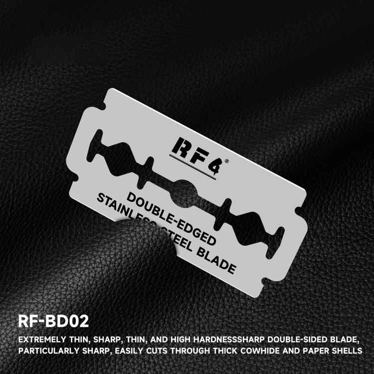 RF4 RF-BD02 100pcs Stainless Steel Double-Sided Blades for Screen / Frame / Glue Removal, RF-BD02