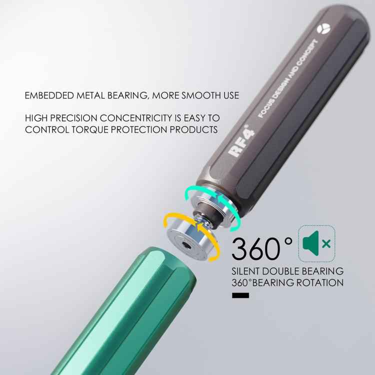 RF4 RF-SD10 5-in-1 Superhard S2 Steel Magnetic Precision Screwdriver for Phone Disassemble Repair, RF-SD10