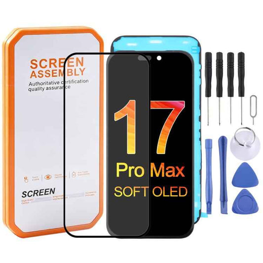HXL FOG OLED Screen, For iPhone 17 Pro Max, For iPhone 17 Pro, For iPhone 17, For iPhone 16 Pro Max, For iPhone 16 Pro, For iPhone 15 Pro Max, For iPhone 15 Pro, For iPhone 14 Pro, For iPhone 14 Pro Max