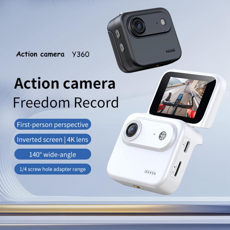 Y360 2.0 inch Screen 140 Degrees Wide Angle 4K Sport Action Camera