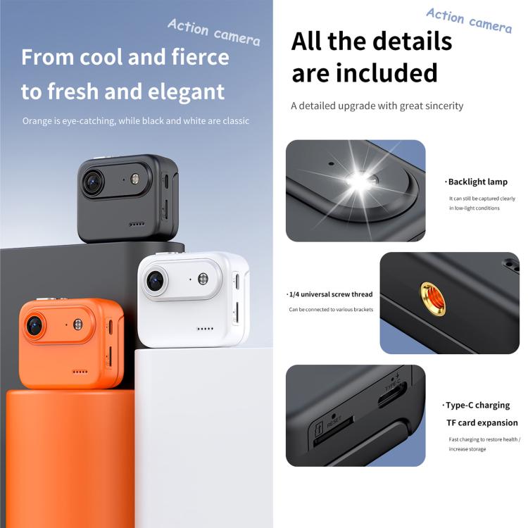 Y360 2.0 inch Screen 140 Degrees Wide Angle 4K Sport Action Camera
