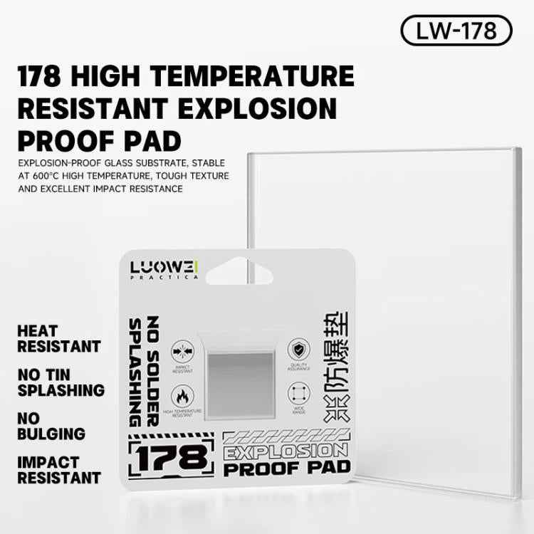 Luowei LW-178 High Temperature Explosion-Proof Pad, LW-178