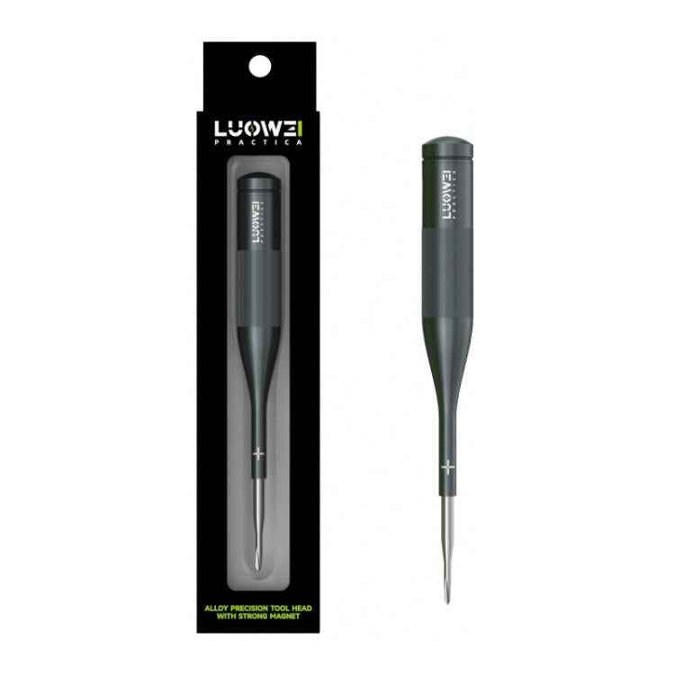 Luowei Tomahawk Super Hard Strong Magnetic S2 Screwdriver, Y-shaped 0.7, Hexagon T2, Cross 1.2, Five Stars 0.8, Medium Plate 2.5, 5 in 1 Set