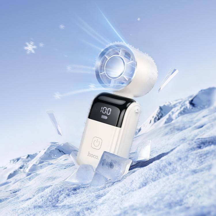 hoco HX606 Digital Display mini Foldable Electric Fan, HX606