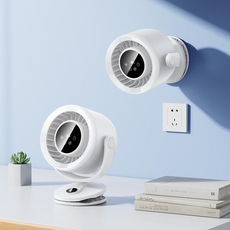hoco HX608 Digital Display Automatic Oscillating Clip Mount Fan, HX608