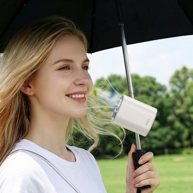 hoco HX609 Digital Display Portable Rechargeable Clip-on Fan, HX609