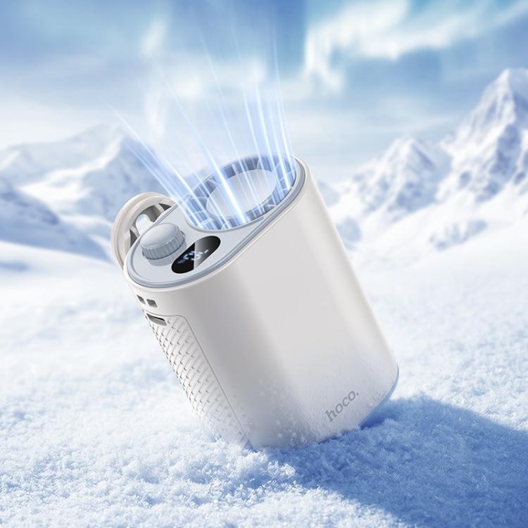 hoco HX609 Digital Display Portable Rechargeable Clip-on Fan, HX609