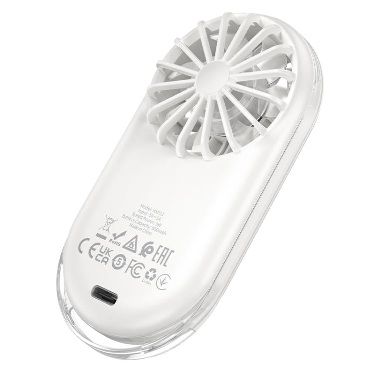 hoco HX611 Ultra-thin Display Pocket Fan, HX611