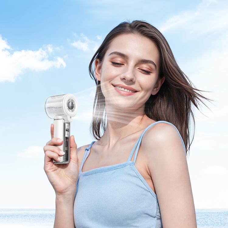 hoco HX613 Digital Display Handheld Cooling Electric Fan with Spray, HX613