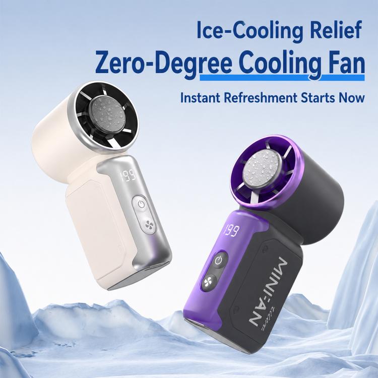 K813 Mini High Speed Cooling Fan with Digital Display