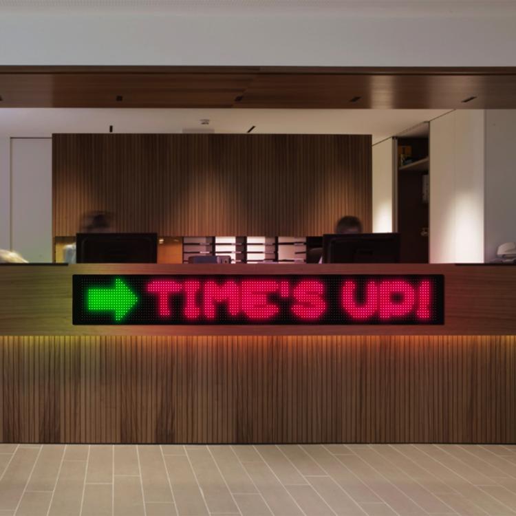 16 x 144 Pixels  Ultra-Thin Waterproof Programmable LED Flexible Matrix Display Screen, EU Plug, UK Plug, US Plug, USB Plug