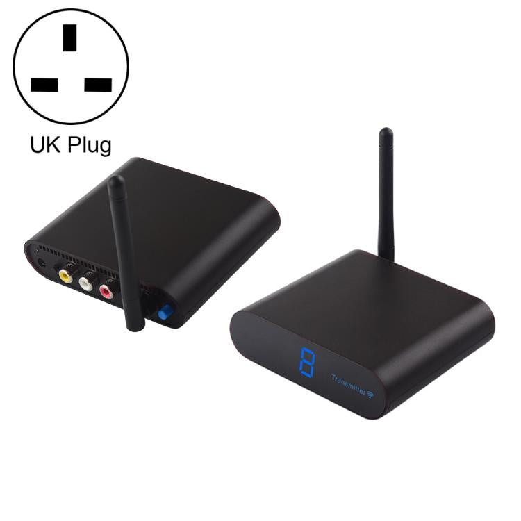 Measy AV230-2 2.4GHz Set-top Box Wireless Audio / Video Transmitter + 2 Receiver, with IR Extension Function, US Plug, EU Plug, AU Plug, UK Plug