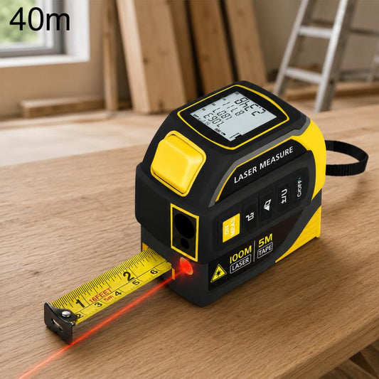 4 in 1 High-Precision Infrared Cross Line Bluetooth Laser Rangefinder, 40m, 60m, 80m, 100m