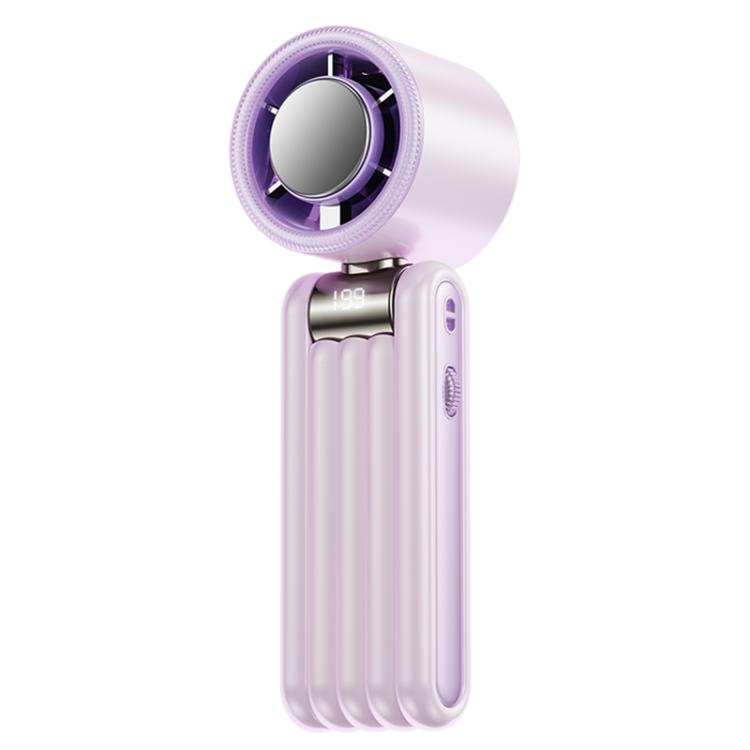 Y29 High Speed Cooling Folding Handheld Fan with Digital Display