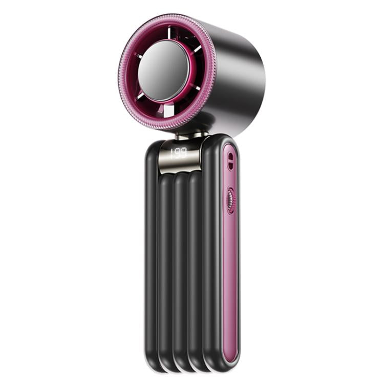 Y29 High Speed Cooling Folding Handheld Fan with Digital Display