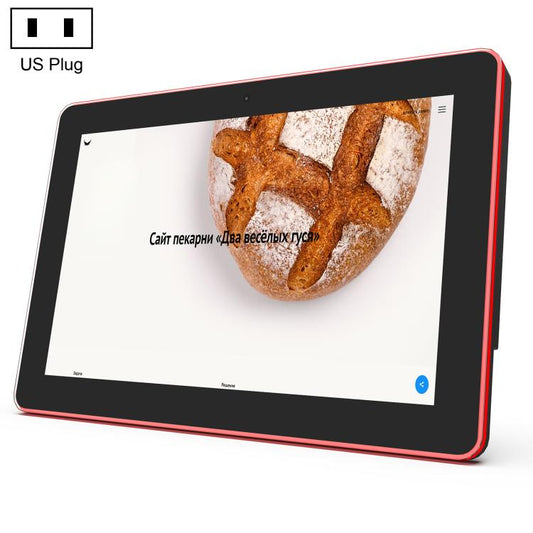 WA1059T 10.1 inch HD Touch Screen Digital Signage with Light, 4GB+32GB, Android 14 RK3576S Quad Core, US Plug, EU Plug, UK Plug