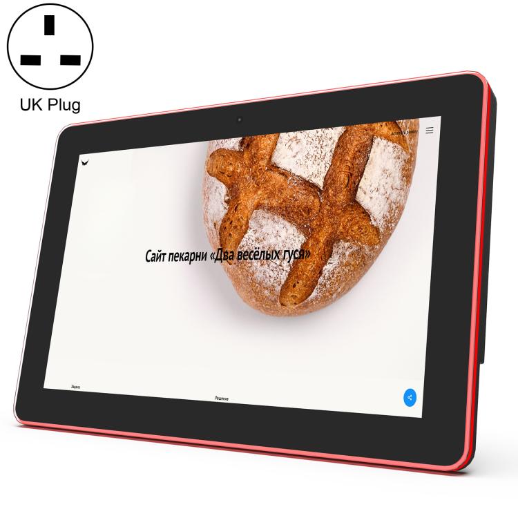 WA1059T 10.1 inch HD Touch Screen Digital Signage with Light, 4GB+32GB, Android 14 RK3576S Quad Core, US Plug, EU Plug, UK Plug