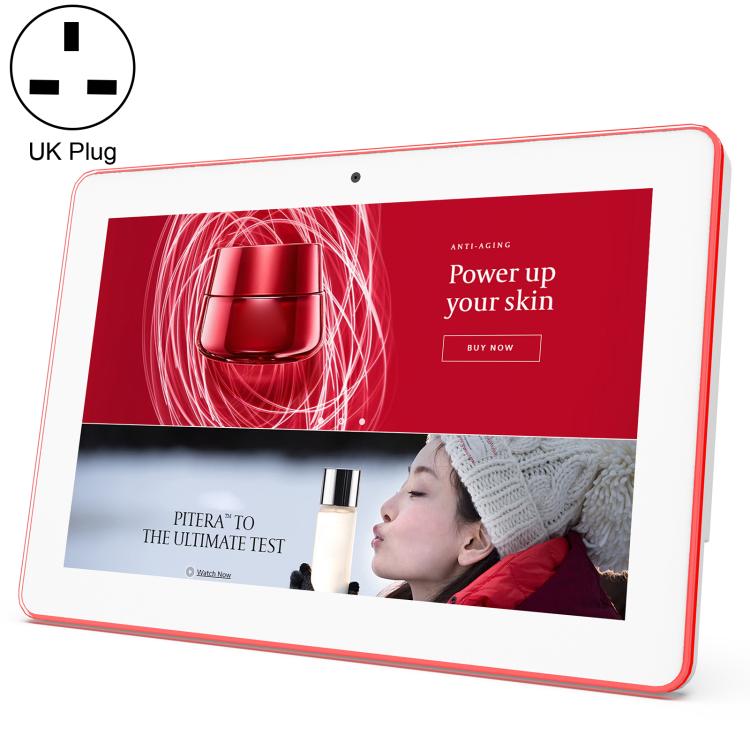 WA1059T 10.1 inch HD Touch Screen Digital Signage with Light, 4GB+32GB, Android 14 RK3576S Quad Core, US Plug, EU Plug, UK Plug