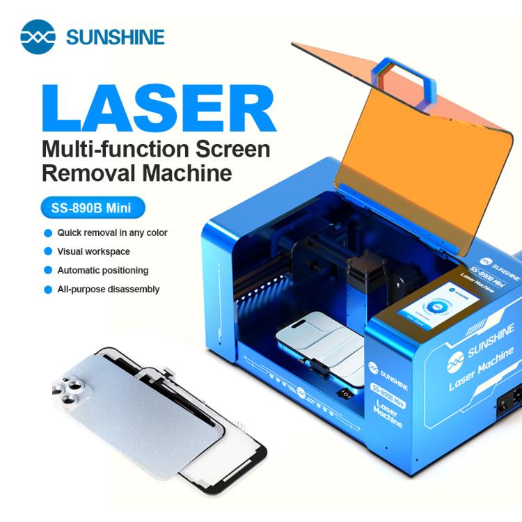SUNSHINE SS-890B Mini Laser Screen Removal Machine, AU Plug, EU Plug, UK Plug, US Plug