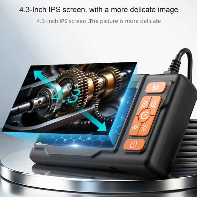 P790 4.3 inch HD Screen Industrial Endoscope, 8mm Single Lens / 2m, 8mm Single Lens / 5m, 8mm Single Lens / 10m
