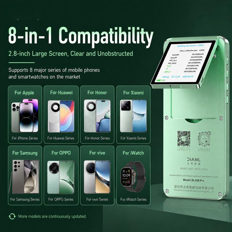 DL400 Pro iTestBox Display Touch Multi-Function Tester Set For Samsung, For Samsung