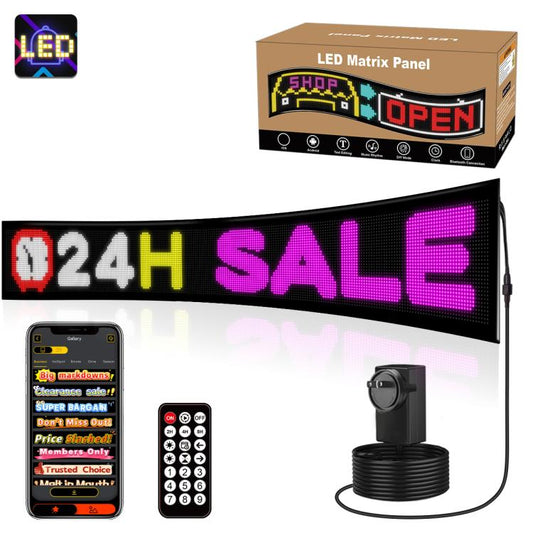 32x256 Pixels Dual Row Ultra-Thin LED Flexible Advertising Matrix Display Screen, Size: 192 x 28cm, 192 x 28cm