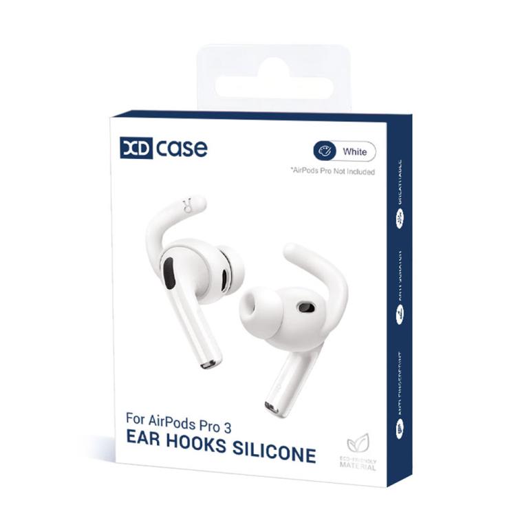 XDcase 6 Pairs Silicone Anti-slip Sports Ear Covers with Storage Case & Carabiner, For AirPods Pro 3