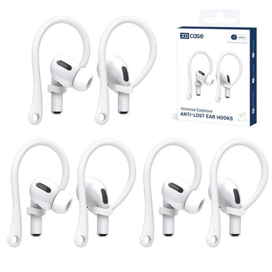 XDcase 3 Pairs Soft Rubber Anti-slip Sports Ear Hooks, For AirPods / Galaxy Buds