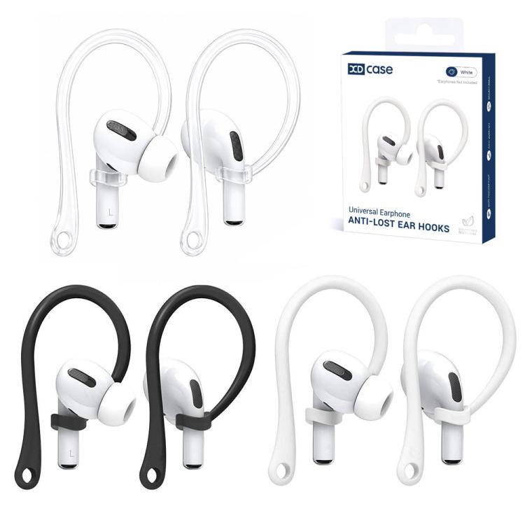 XDcase 3 Pairs Soft Rubber Anti-slip Sports Ear Hooks, For AirPods / Galaxy Buds