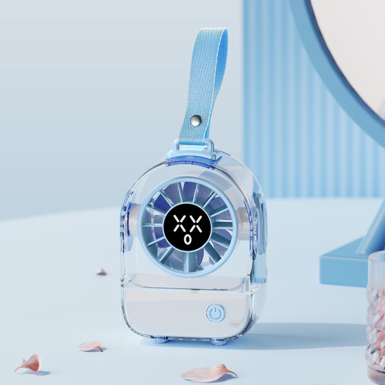 F8 Transparent Emoticon Mini Desktop Fan