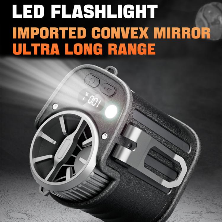 DSF110 High Speed Motor Waist Fan with LED Light