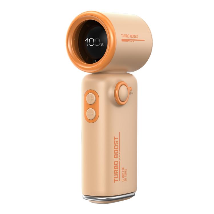 F6 Portable High-Speed Handheld Fan with Waist Clip