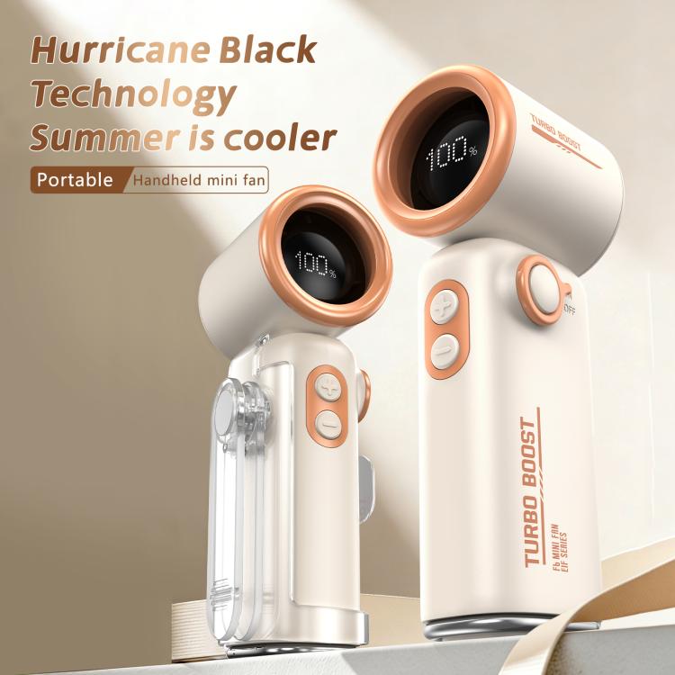 F6 Portable High-Speed Handheld Fan with Waist Clip