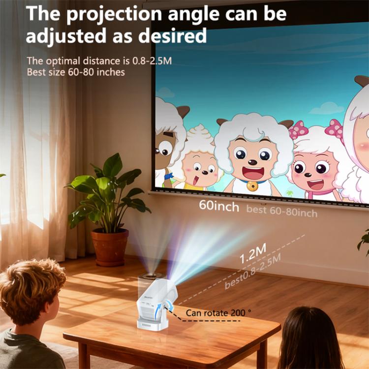 Yesido TV16 1080P Auto Focus Bluetooth 5.4 Smart Projector, EU Plug, UK Plug, US Plug