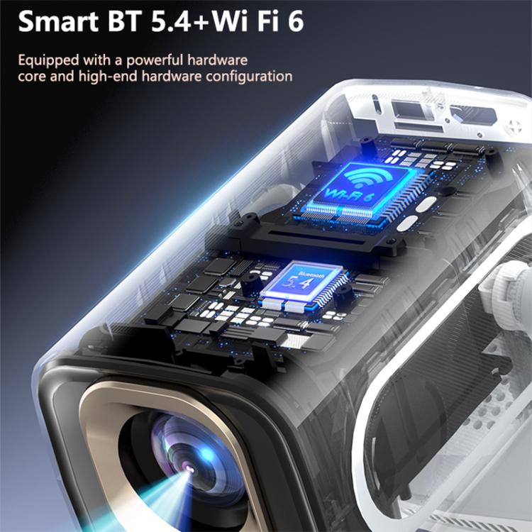 Yesido TV16 1080P Auto Focus Bluetooth 5.4 Smart Projector, EU Plug, UK Plug, US Plug