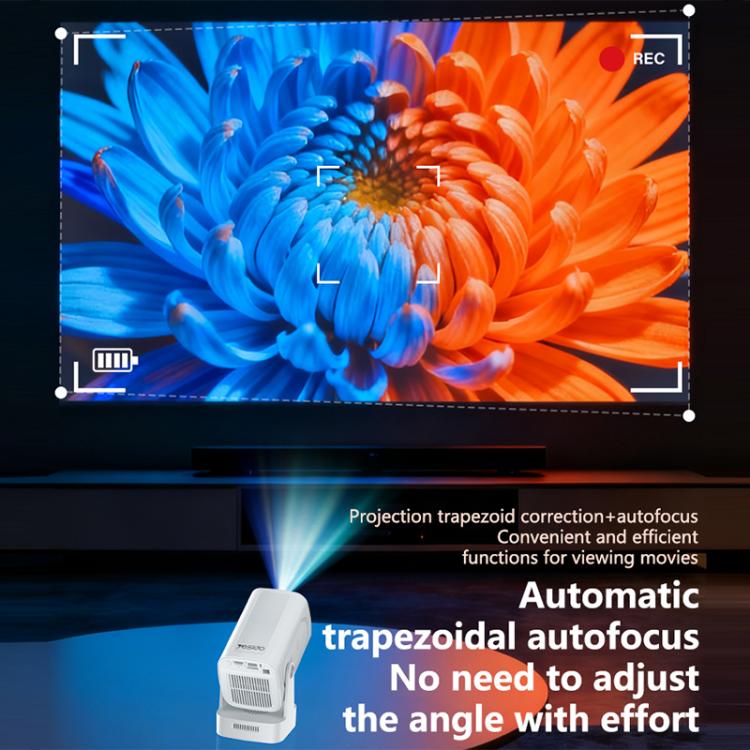 Yesido TV16 1080P Auto Focus Bluetooth 5.4 Smart Projector, EU Plug, UK Plug, US Plug