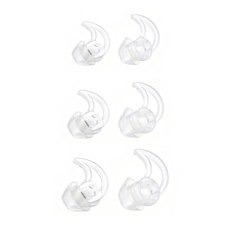 XDcase 3 Pairs Replacement Silicone Ear Tips with Wing, S/M/L Size, For BOSE QC30 / QC20 / QC20i