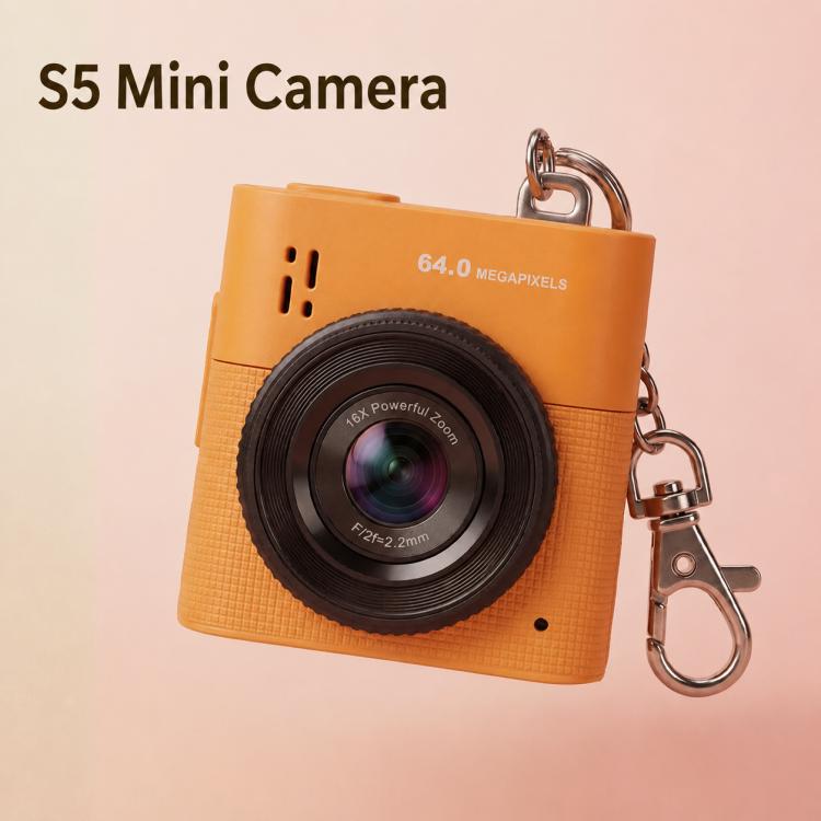 S5 6400PX 1.4 inch LCD HD Digital Mini Thumb Pocket Camera
