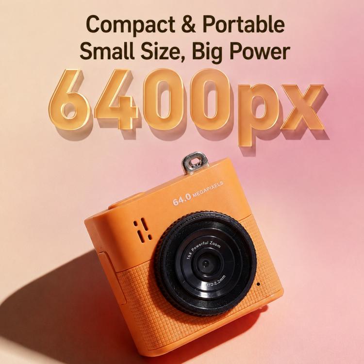 S5 6400PX 1.4 inch LCD HD Digital Mini Thumb Pocket Camera