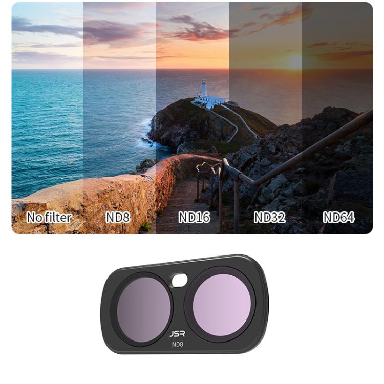 For Insta 360 Luna Ultra JSR CB Series Magnetic Camera Lens Filter, UV, CPL, ND8, ND16, ND32, ND64, STAR, NIGHT, Black Mist 1/4, 3 in 1 UV ND, 4 in 1 ND8-64, 4 in 1 CPL ND, 3 in 1 ND8-32, 6 in 1 ND UV CPL, 8 in 1 Mixed Filter, 12 in 1 Mixed Filter