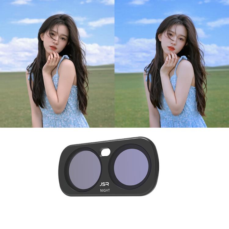 For Insta 360 Luna Ultra JSR CB Series Magnetic Camera Lens Filter, UV, CPL, ND8, ND16, ND32, ND64, STAR, NIGHT, Black Mist 1/4, 3 in 1 UV ND, 4 in 1 ND8-64, 4 in 1 CPL ND, 3 in 1 ND8-32, 6 in 1 ND UV CPL, 8 in 1 Mixed Filter, 12 in 1 Mixed Filter