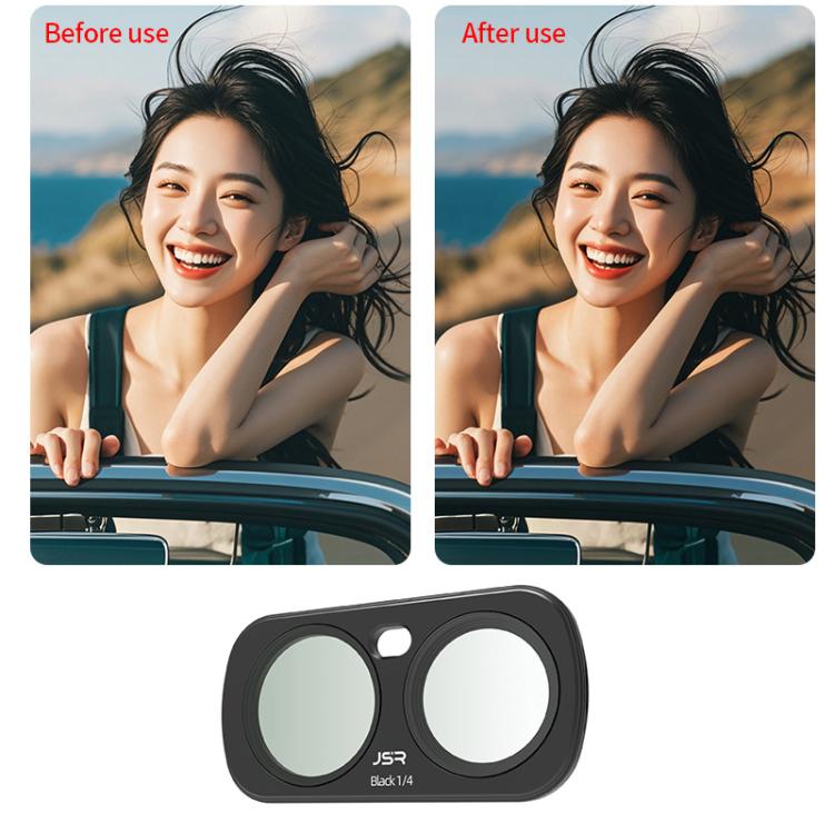 For Insta 360 Luna Ultra JSR CB Series Magnetic Camera Lens Filter, UV, CPL, ND8, ND16, ND32, ND64, STAR, NIGHT, Black Mist 1/4, 3 in 1 UV ND, 4 in 1 ND8-64, 4 in 1 CPL ND, 3 in 1 ND8-32, 6 in 1 ND UV CPL, 8 in 1 Mixed Filter, 12 in 1 Mixed Filter