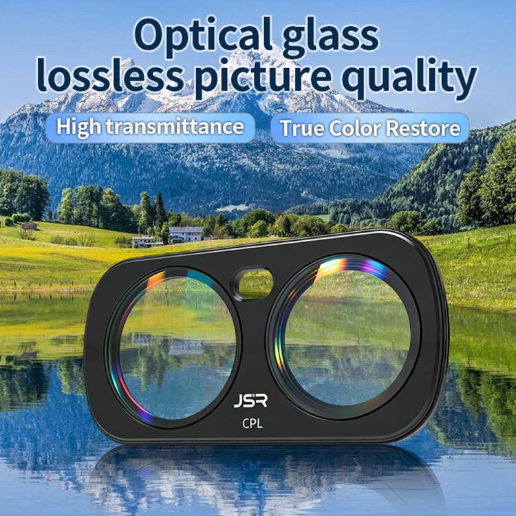 For Insta 360 Luna Ultra JSR CB Series Magnetic Camera Lens Filter, UV, CPL, ND8, ND16, ND32, ND64, STAR, NIGHT, Black Mist 1/4, 3 in 1 UV ND, 4 in 1 ND8-64, 4 in 1 CPL ND, 3 in 1 ND8-32, 6 in 1 ND UV CPL, 8 in 1 Mixed Filter, 12 in 1 Mixed Filter
